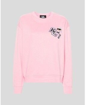 Mikiny Karl Lagerfeld  240W1812 VARSITY KL SWEATSHIRT