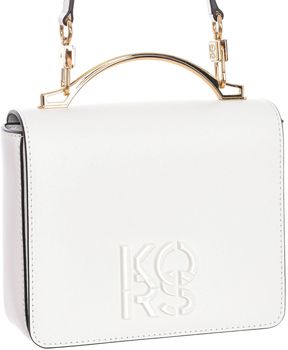 Tašky cez rameno MICHAEL Michael Kors  35T1GKSF5L-OPTIC-WHITE