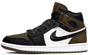 Turistická obuv Air Jordan  1 Mid Light Olive