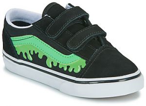 Nízke tenisky Vans  Old Skool V GLOW SLIME BLACK/GREEN