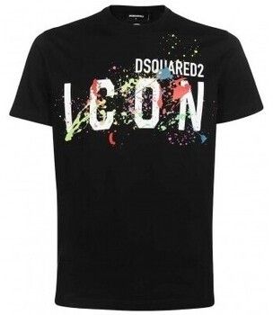 Mikiny Dsquared  T-Shirt Icon Homme blanc