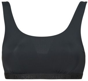 Športové podprsenky Emporio Armani  ALL OVER LOGO MESH BRALETTE