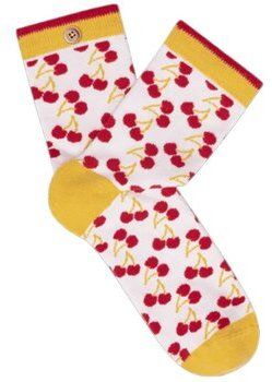 Ponožky Cabaia  CAB676CVFU SOCK FLORA ET MEHDI CREAM
