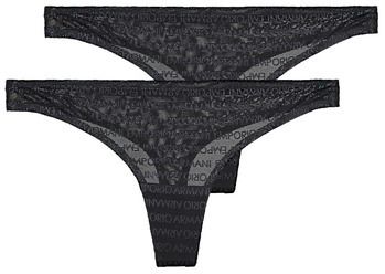 Klasické nohavičky Emporio Armani  ALL OVER LOGO MESH X2