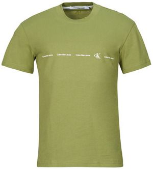 Tričká s krátkym rukávom Calvin Klein Jeans  LOGO REPEAT TEE