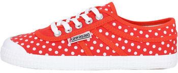 Módne tenisky Kawasaki  Polka Canvas Shoe  5030 Cherry Tomato