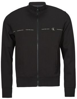 Mikiny Calvin Klein Jeans  LOGO REPEAT ZIP THROUGH
