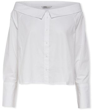 Blúzka Only  Off Shoulders Bambi Top - Bright White