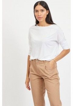 Blúzka Vila  Scoop Top O Neck - White