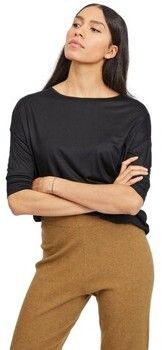 Blúzka Vila  Scoop Top O Neck - Black