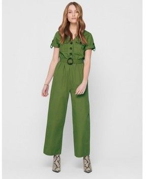 Módne overaly Only  Helen Ancle Jumpsuit - Martini Olive
