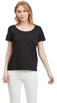 Mikiny Vila  Susette T-Shirt - Black