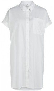 Blúzka Object  Dora Short Dress - Cloud Dancer