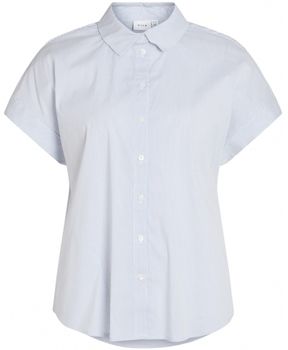 Blúzka Vila  Lulana Shirt - Cloud Dancer