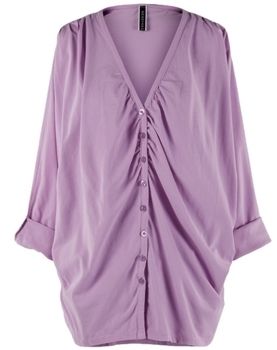 Kabáty Wendy Trendy  Cardigan 220966 - Lilas