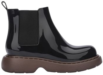 Čižmy Melissa  Botas Step Boot - Black/Bronze