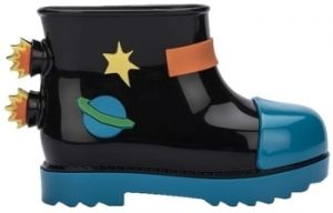 Čižmy Melissa  MINI  Rain Boot+Fábula B - Blue/Black