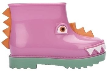 Čižmy Melissa  MINI  Rain Boot+Fábula B - Green/Pink