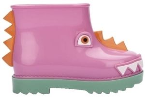 Čižmy Melissa  MINI  Rain Boot+Fábula B - Green/Pink