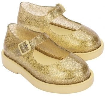 Sandále Melissa  MINI  Lola II B - Glitter Yellow