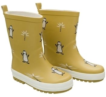 Čižmy Fresk  Penguin Rain Boots - Mustard