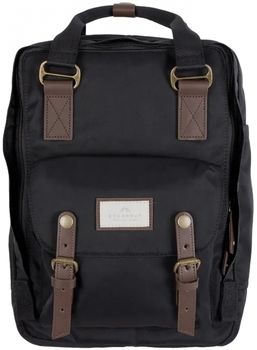 Ruksaky a batohy Doughnut  Macaroon Backpack - Black