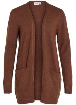 Kabáty Vila  Noos Cardigan Ril - Chocolate Fondation