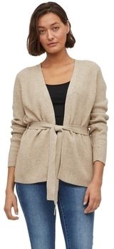 Kabáty Vila  Ril Cardigan L/S - Natural Melange