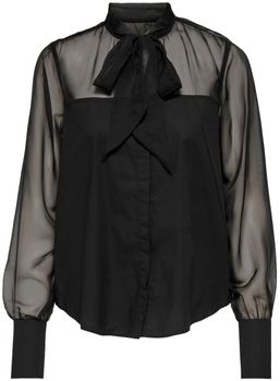 Blúzka La Strada  shirt Costel L/S- Black