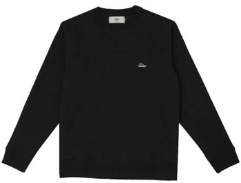 Mikiny Sanjo  K100 Patch V3 Sweatshirt - Black