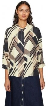 Blúzka La Strada  Shirt Scarlet 3/4 - Sandshell Night