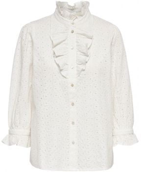 Blúzka La Strada  Camisa Neela Broderie - Star White