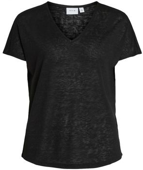 Blúzka Vila  Top Amer S/S -  Black