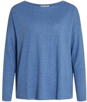 Svetre Vila  Noos Knit Abella L/S - Federal Blue