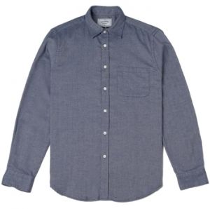 Košele s dlhým rukávom Portuguese Flannel  Espiga Shirt - Blue