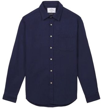 Košele s dlhým rukávom Portuguese Flannel  Teca Shirt - Navy