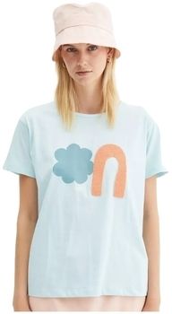 Mikiny Compania Fantastica  COMPAÑIA FANTÁSTICA T-Shirt 42031- Blue
