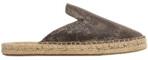 Espadrilky Paez  Mule W - Print Snake Brown