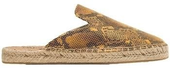Espadrilky Paez  Mule W  - Print Snake Caramel