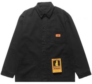 Kabáty Service Works  Classic Coverall Jacket - Black