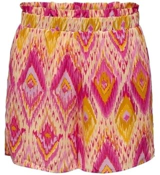 Šortky/Bermudy Only  Shorts Alma Life Poly - Raspberry Rose