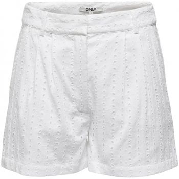 Šortky/Bermudy Only  Shorts Juni - Cloud Dancer