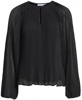 Blúzka Vila  Top Celine L/S - Black