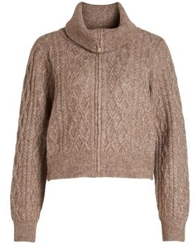 Svetre Vila  Solange Cardigan L/S - Brown Lentil