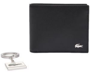 Peňaženky Lacoste  Wallet and Key Chain - Noir