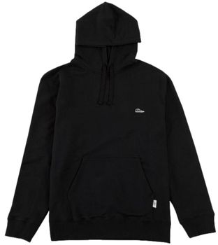 Mikiny Sanjo  Hooded K100 Patch - Black