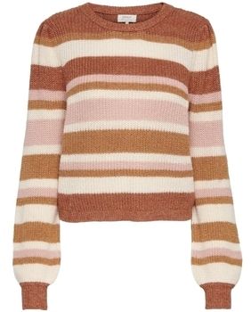 Svetre Only  Alvi L/S Knit - Sierra/Brown Suga