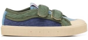 Módne tenisky Sanjo  Kids V200 Bombazine - Jeans Tricolor