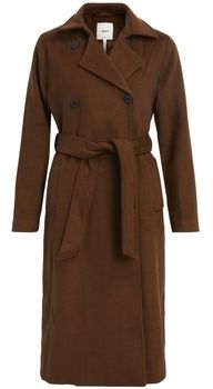 Kabáty Object  Noos Clara Jacket L/S - Dark Earth