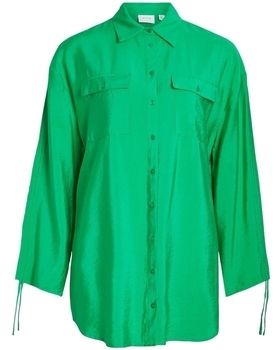 Blúzka Vila  Klaria Oversize Shirt L/S - Bright Green